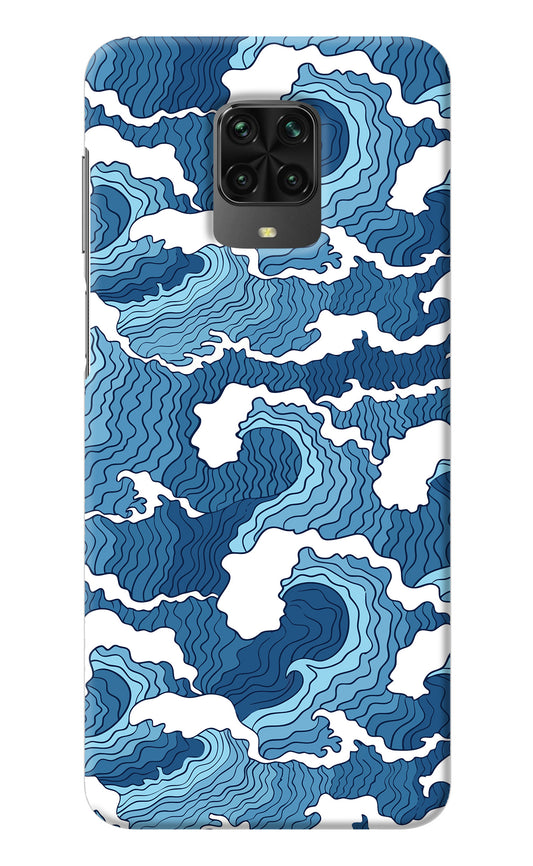Blue Waves Poco M2 Pro Back Cover