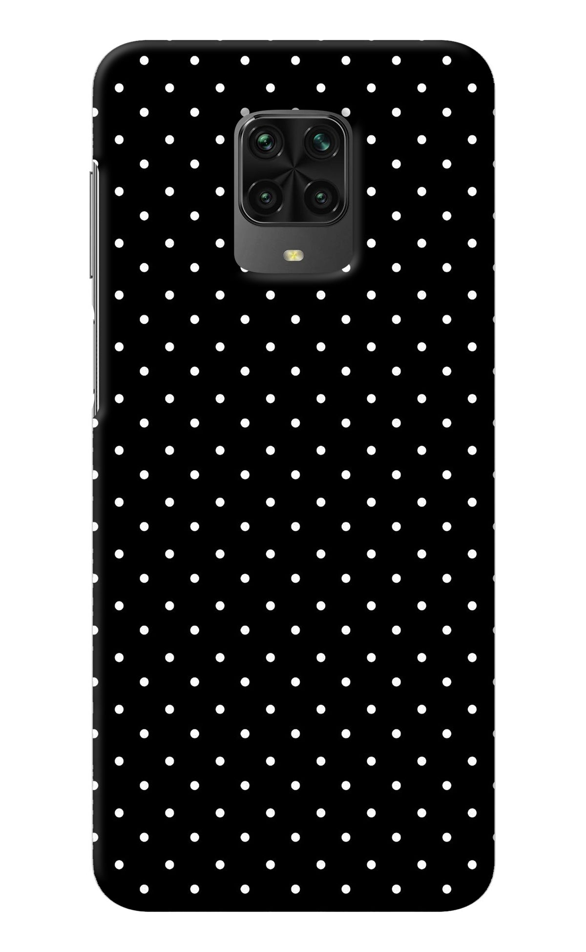 White Dots Poco M2 Pro Back Cover