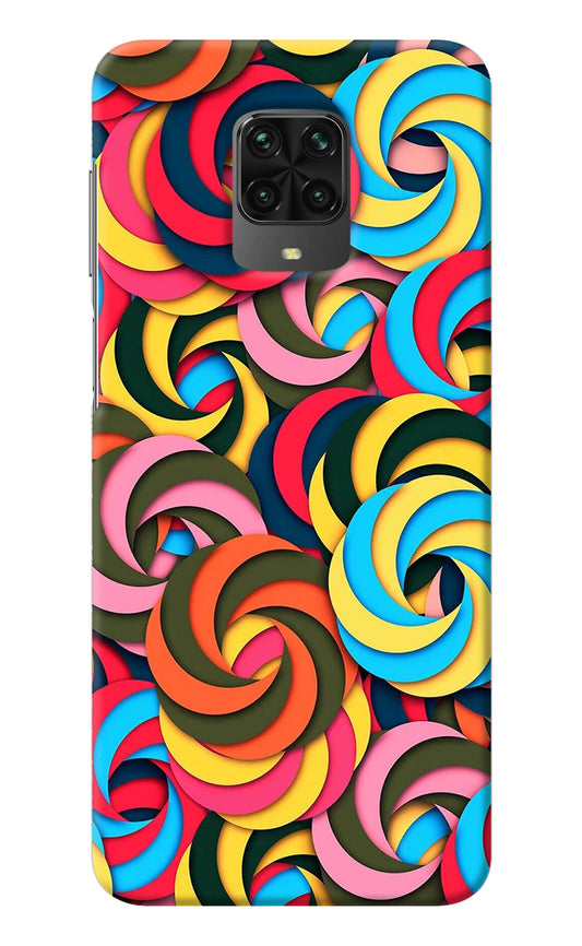 Spiral Pattern Poco M2 Pro Back Cover