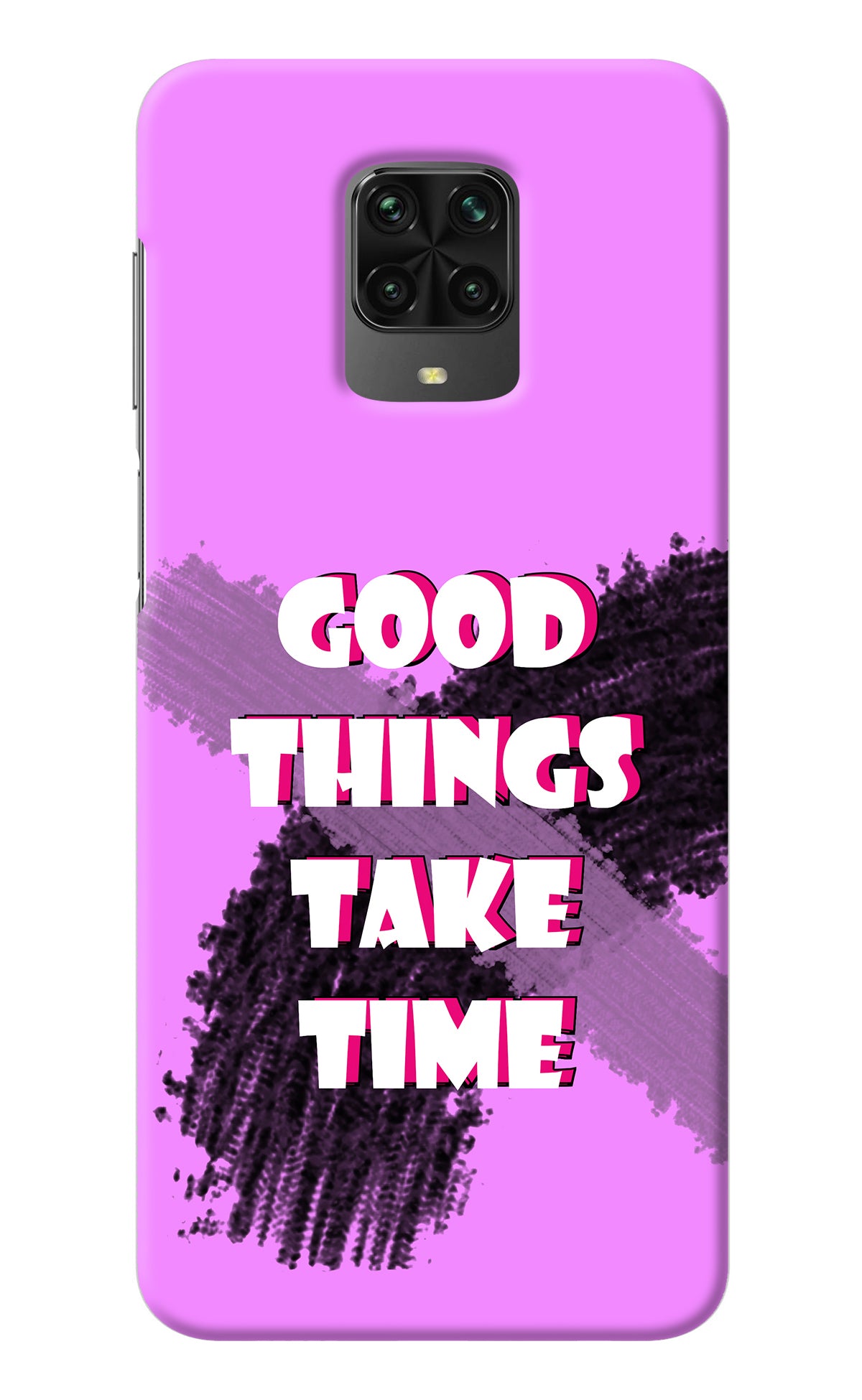 Good Things Take Time Poco M2 Pro Back Cover