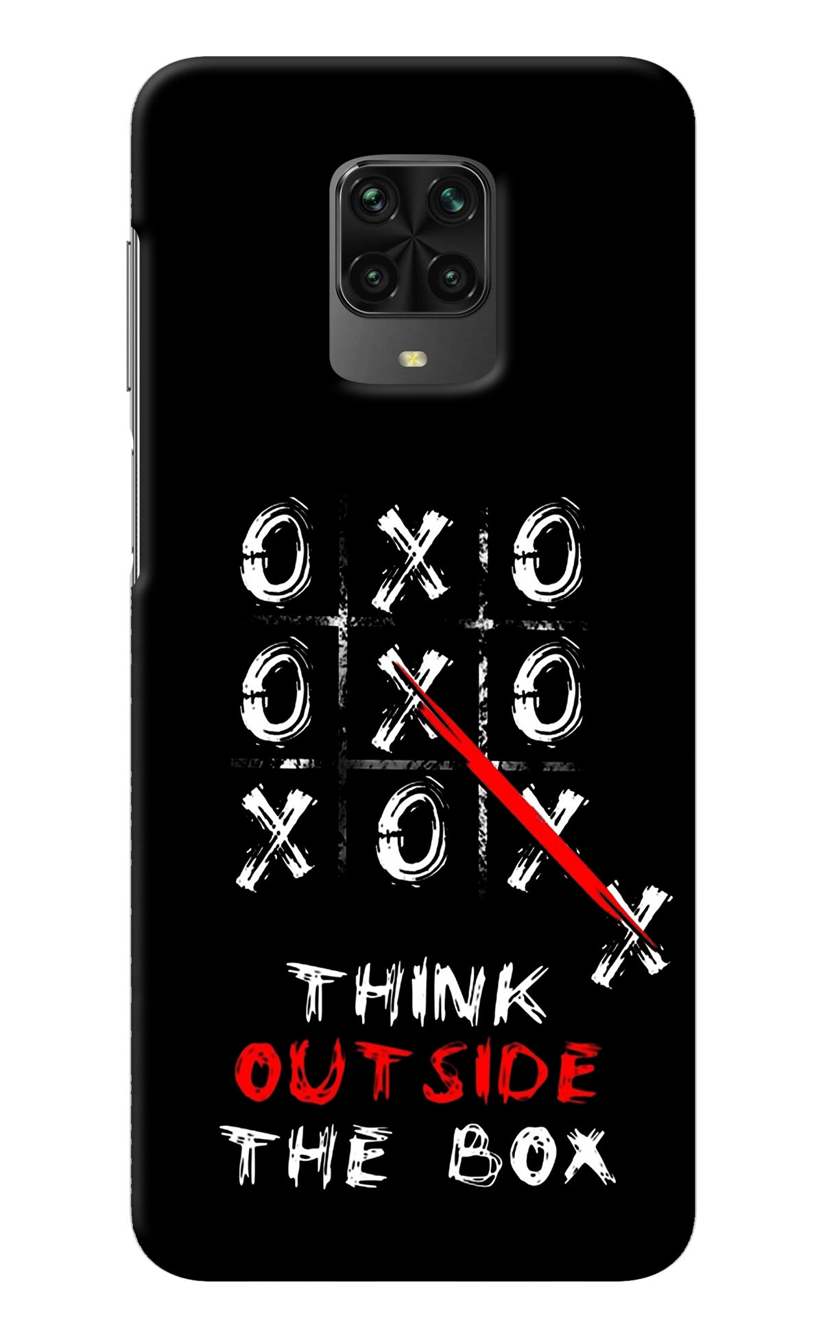 Think out of the BOX Poco M2 Pro Back Cover