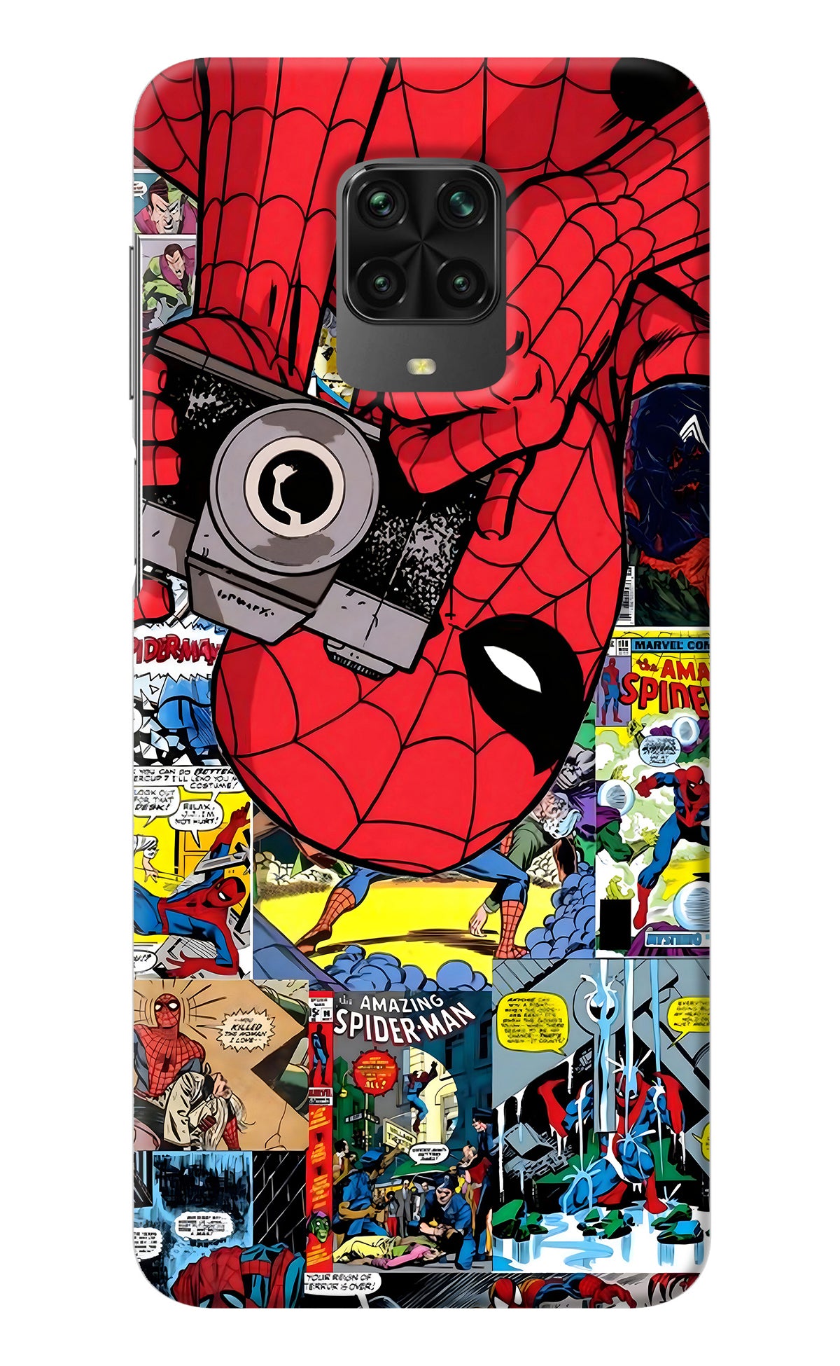 Spider Man Poco M2 Pro Back Cover