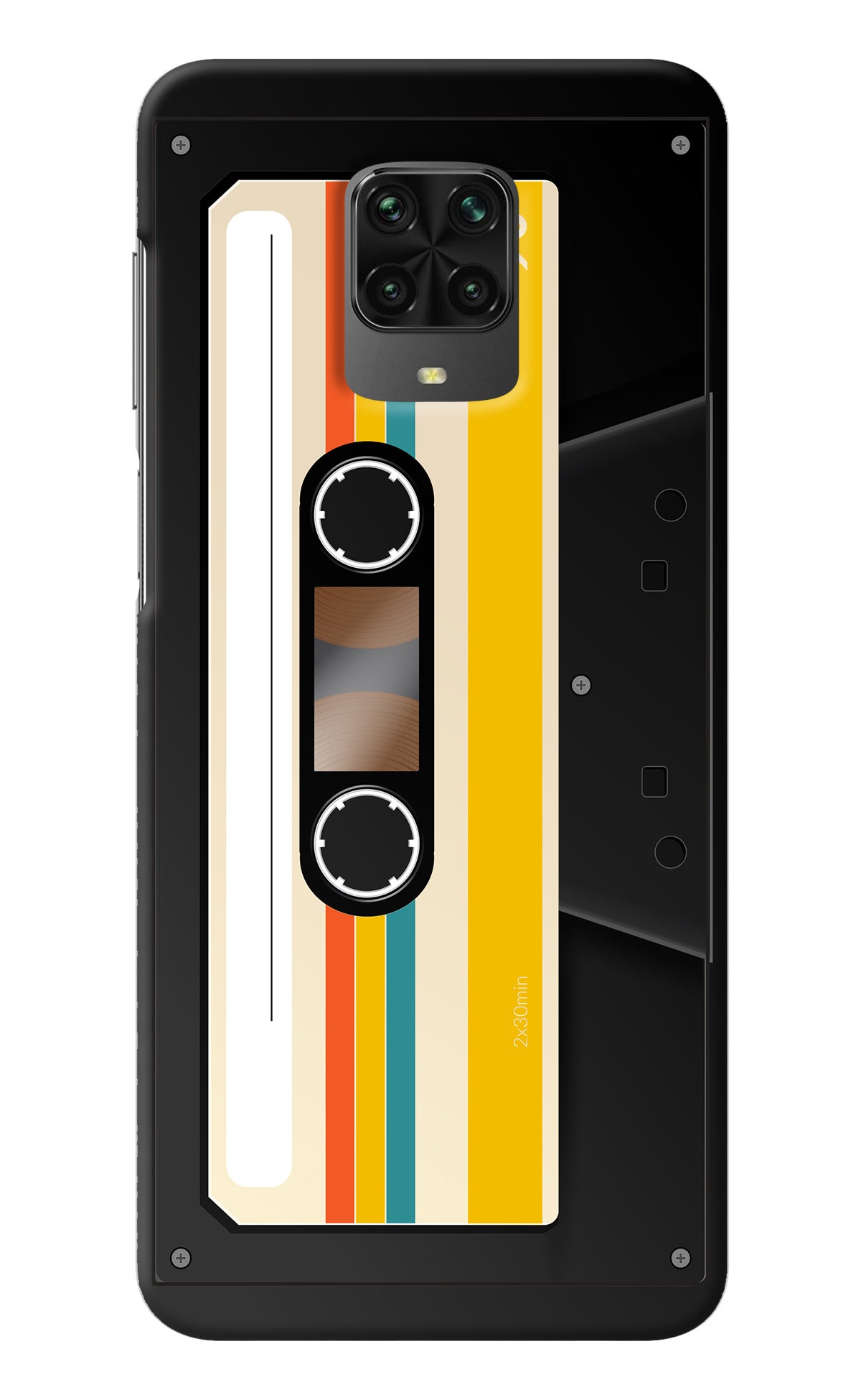 Tape Cassette Poco M2 Pro Back Cover