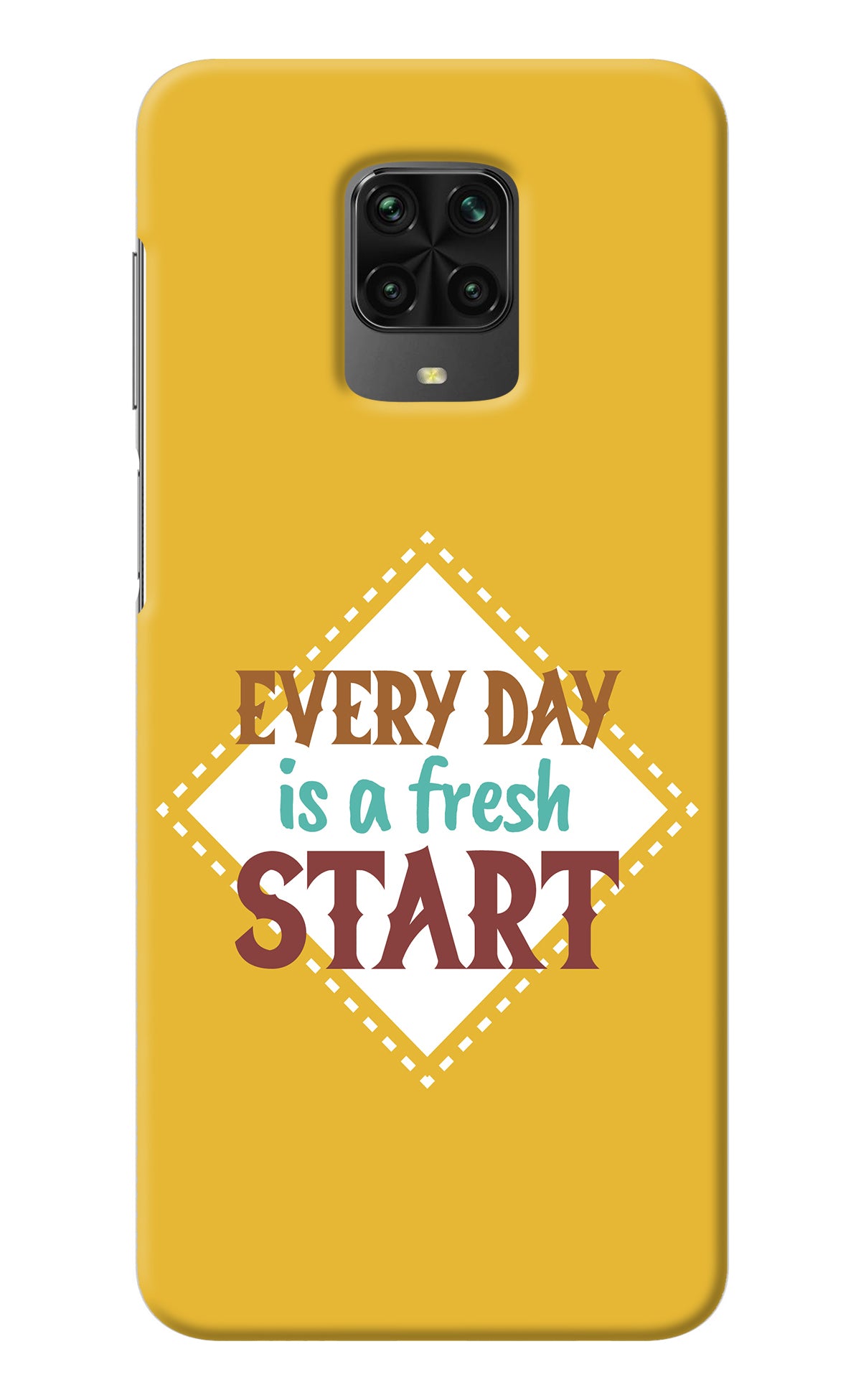 Every day is a Fresh Start Poco M2 Pro Back Cover