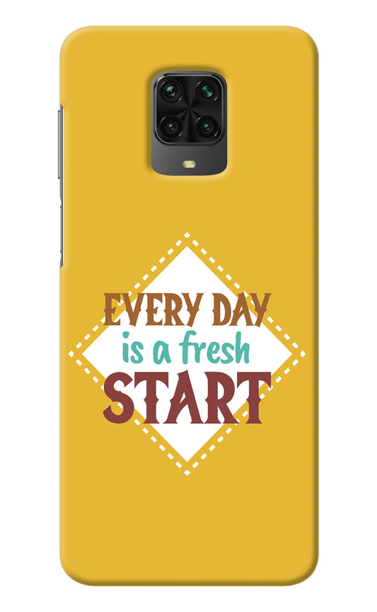 Every day is a Fresh Start Poco M2 Pro Back Cover