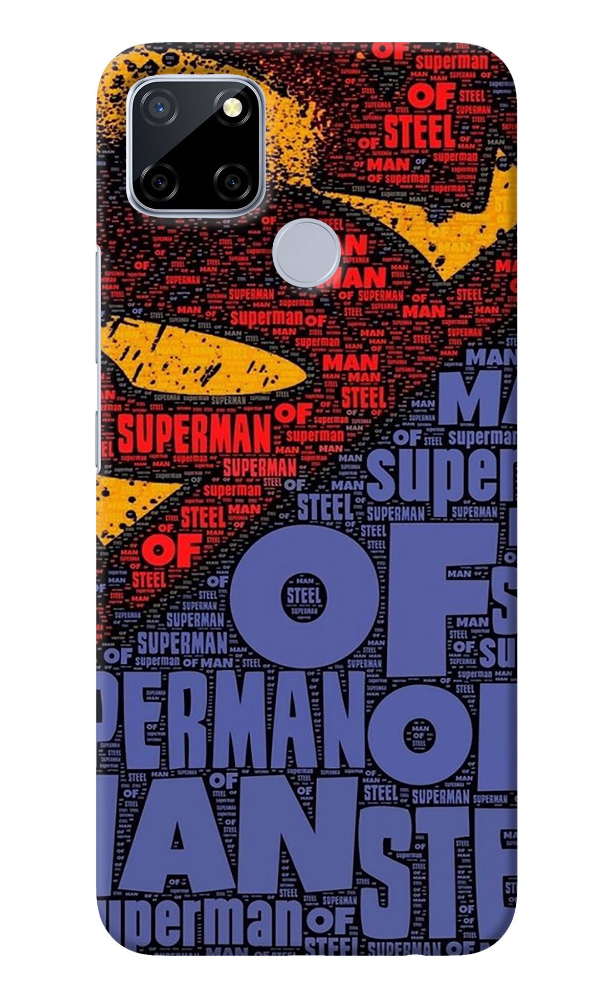 Superman Realme C12/Narzo 20 Back Cover