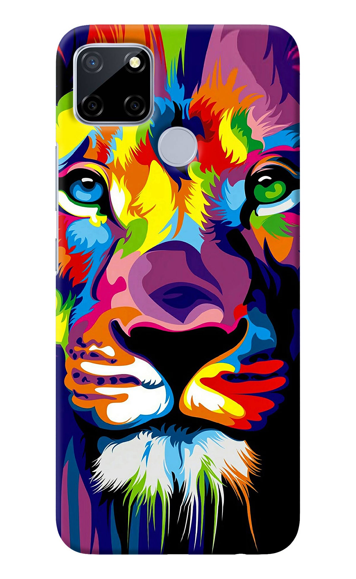 Lion Realme C12/Narzo 20 Back Cover