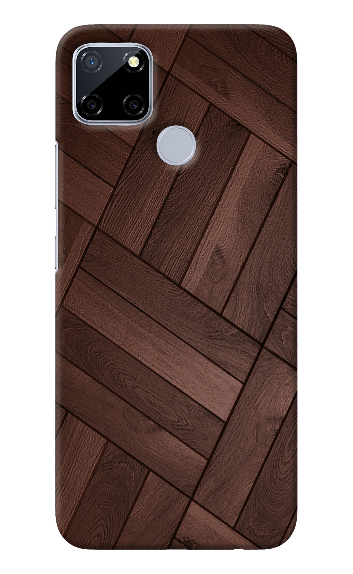 Wooden Texture Design Realme C12/Narzo 20 Back Cover