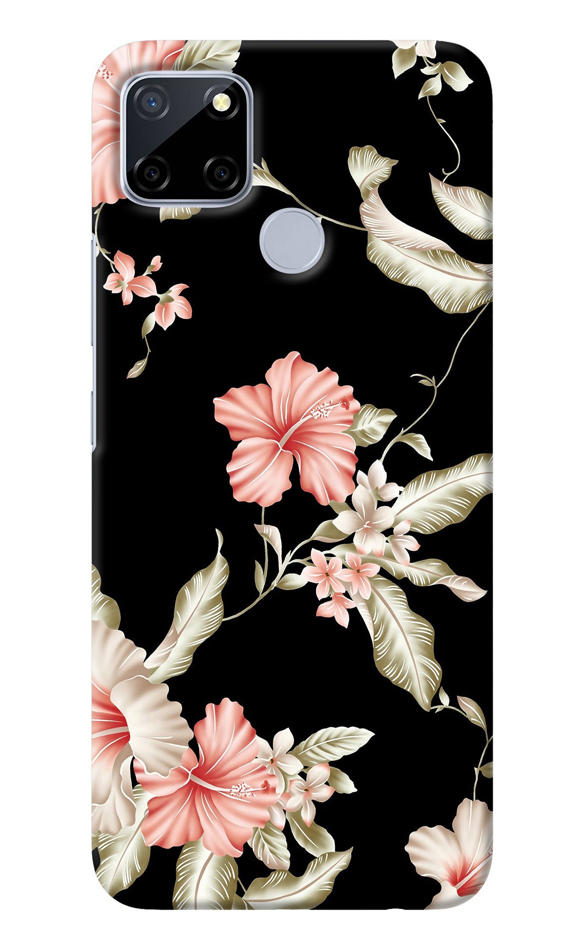 Flowers Realme C12/Narzo 20 Back Cover