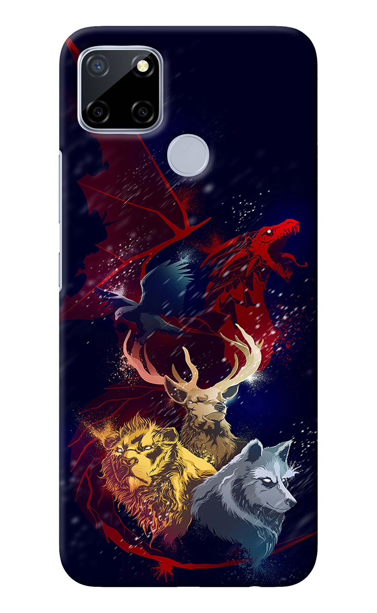 Game Of Thrones Realme C12/Narzo 20 Back Cover