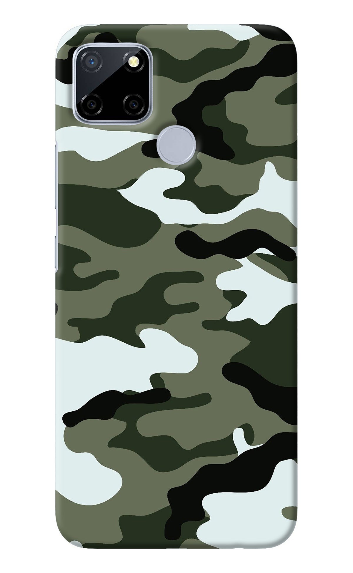 Camouflage Realme C12/Narzo 20 Back Cover