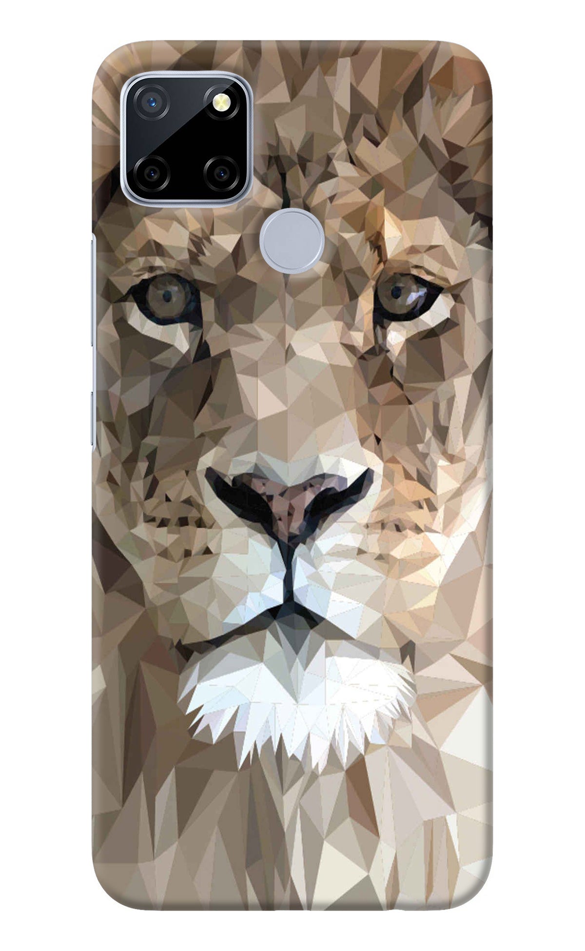 Lion Art Realme C12/Narzo 20 Back Cover