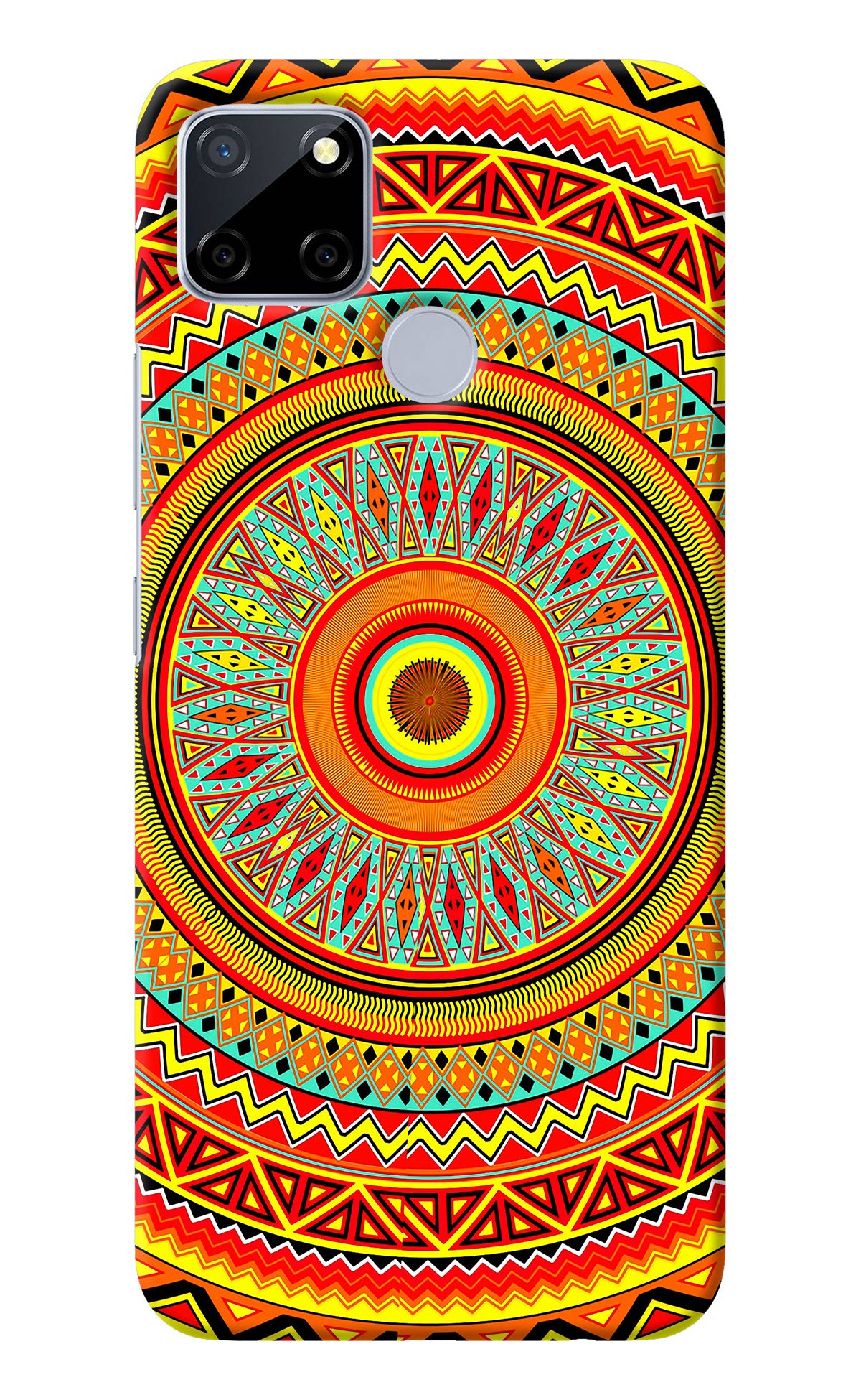 Mandala Pattern Realme C12/Narzo 20 Back Cover