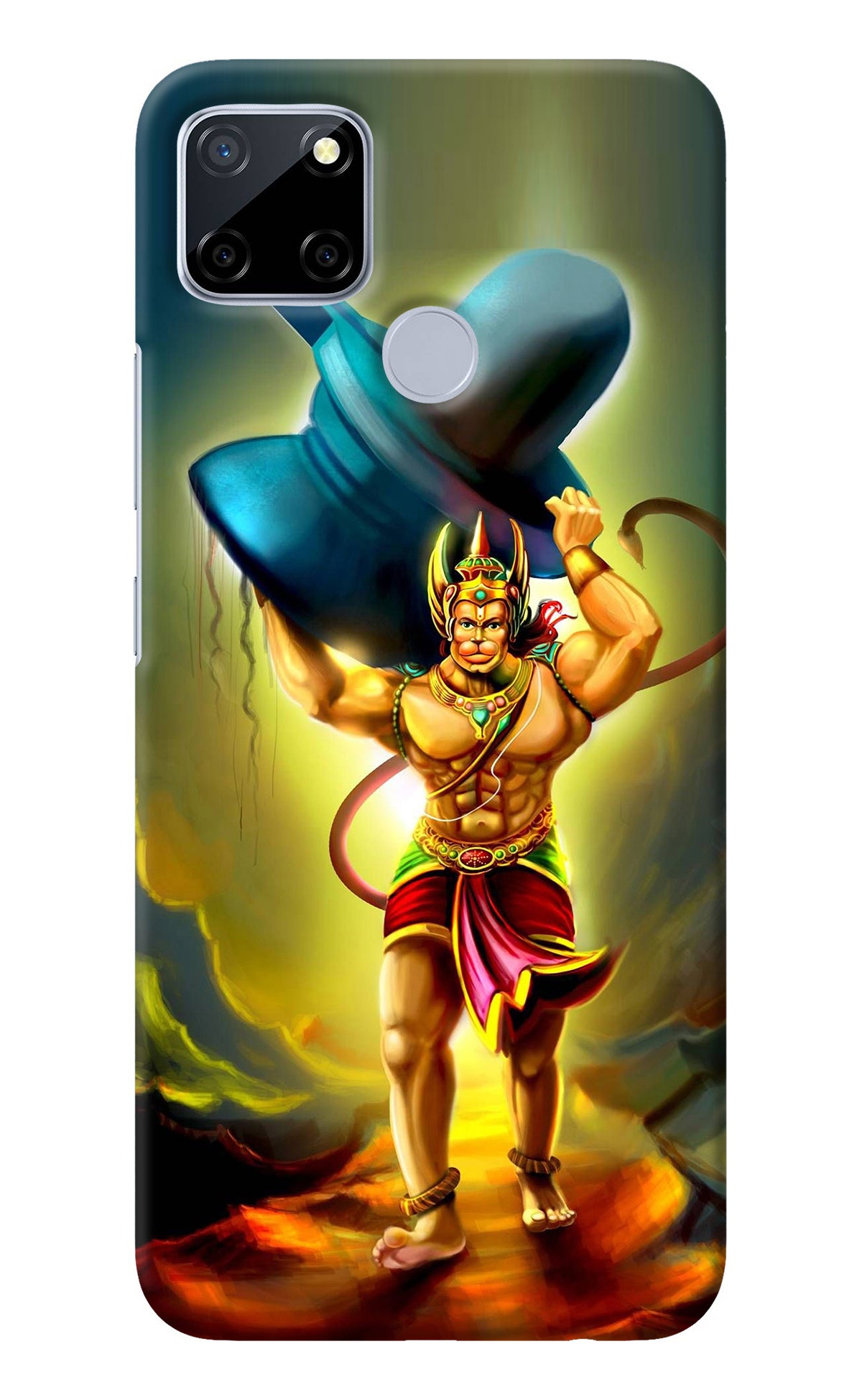 Lord Hanuman Realme C12/Narzo 20 Back Cover