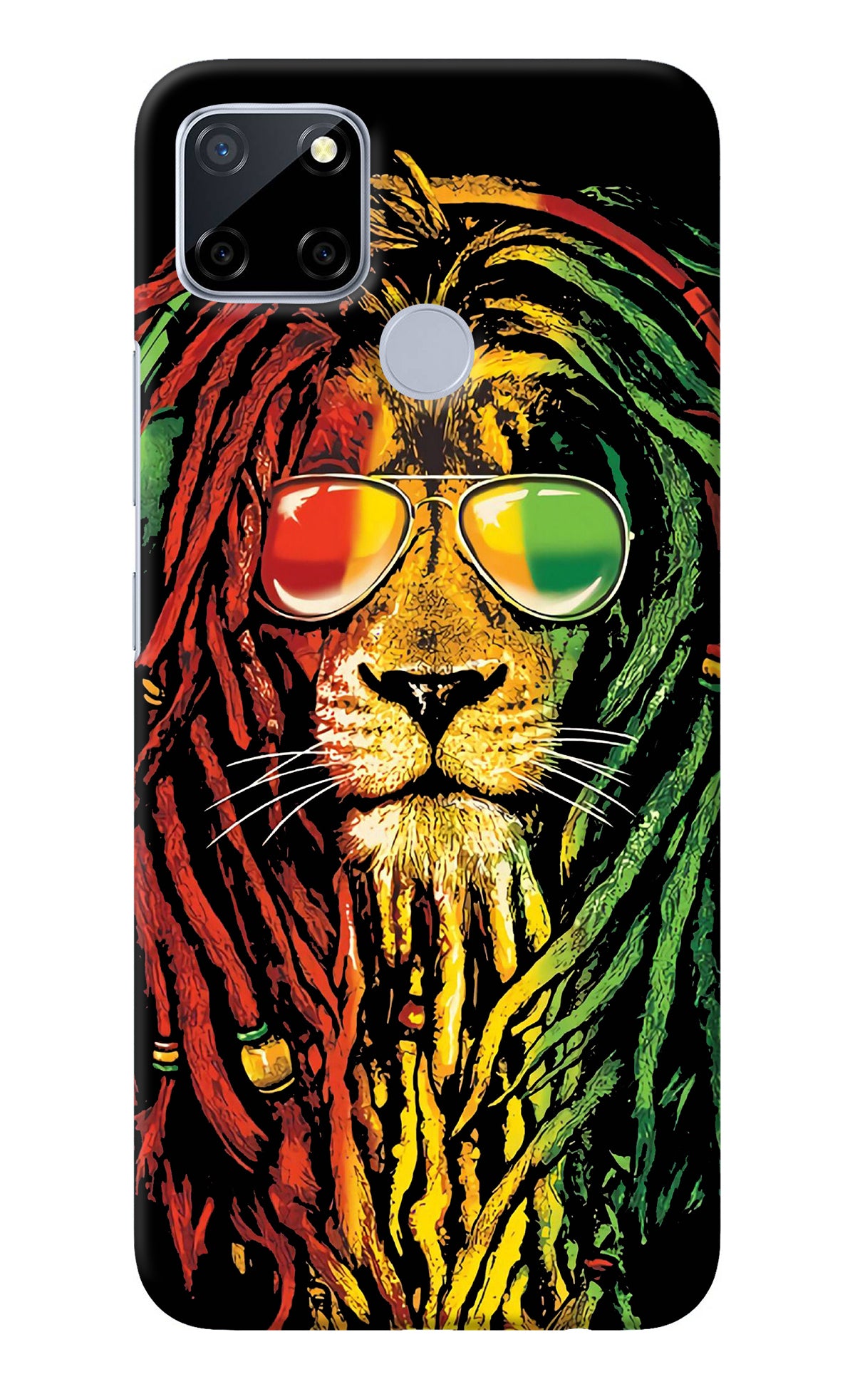 Rasta Lion Realme C12/Narzo 20 Back Cover