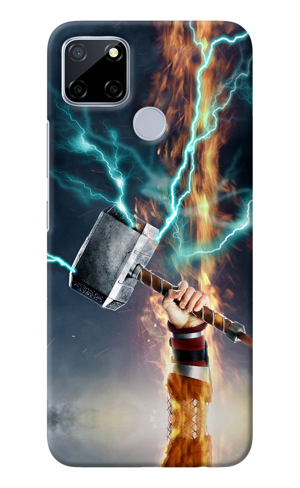 Thor Hammer Mjolnir Realme C12/Narzo 20 Back Cover