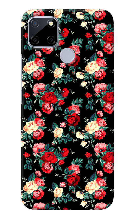 Rose Pattern Realme C12/Narzo 20 Back Cover