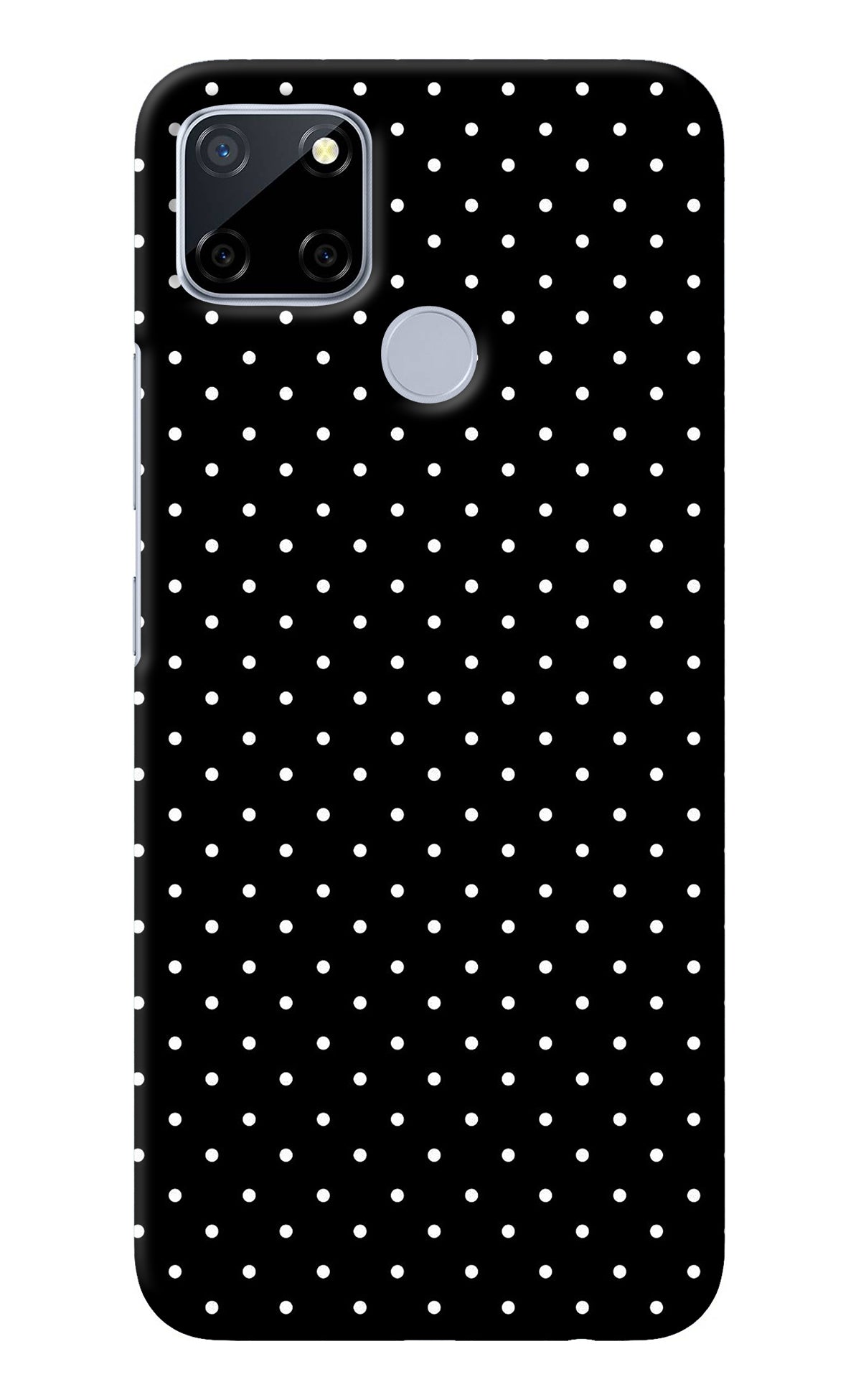 White Dots Realme C12/Narzo 20 Back Cover