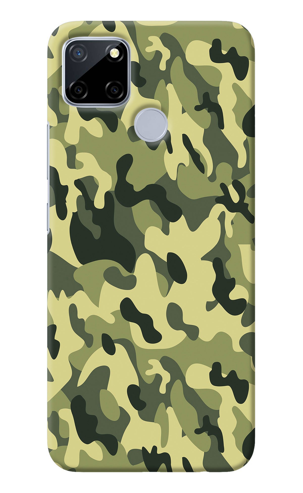 Camouflage Realme C12/Narzo 20 Back Cover