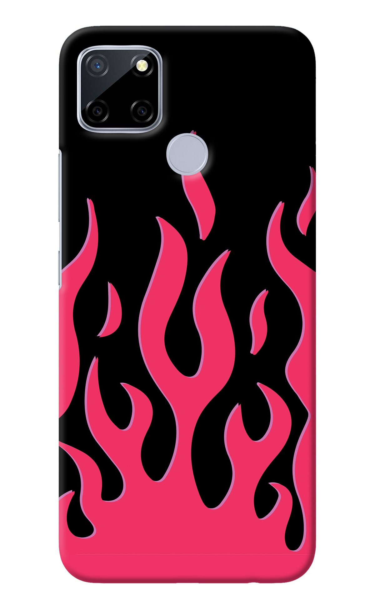 Fire Flames Realme C12/Narzo 20 Back Cover