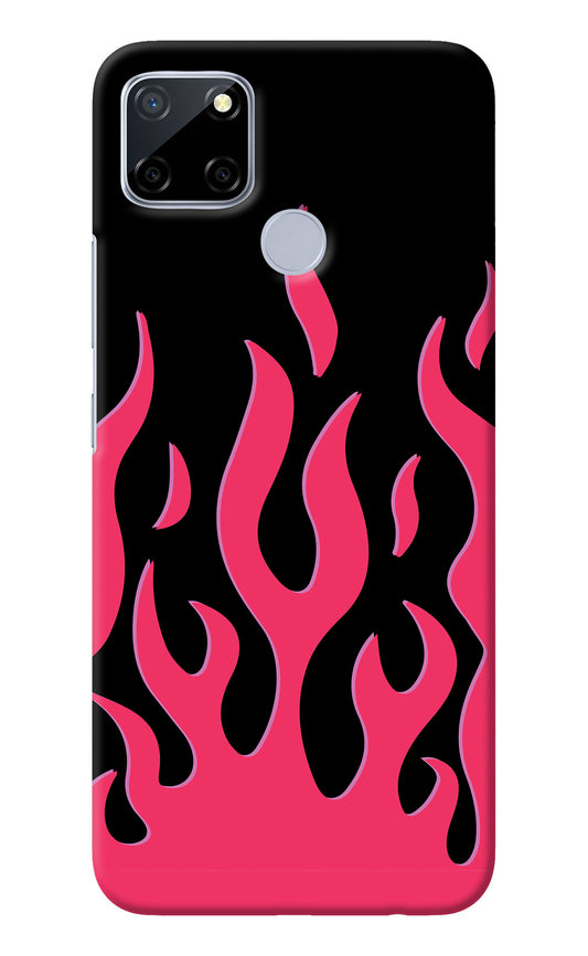 Fire Flames Realme C12/Narzo 20 Back Cover