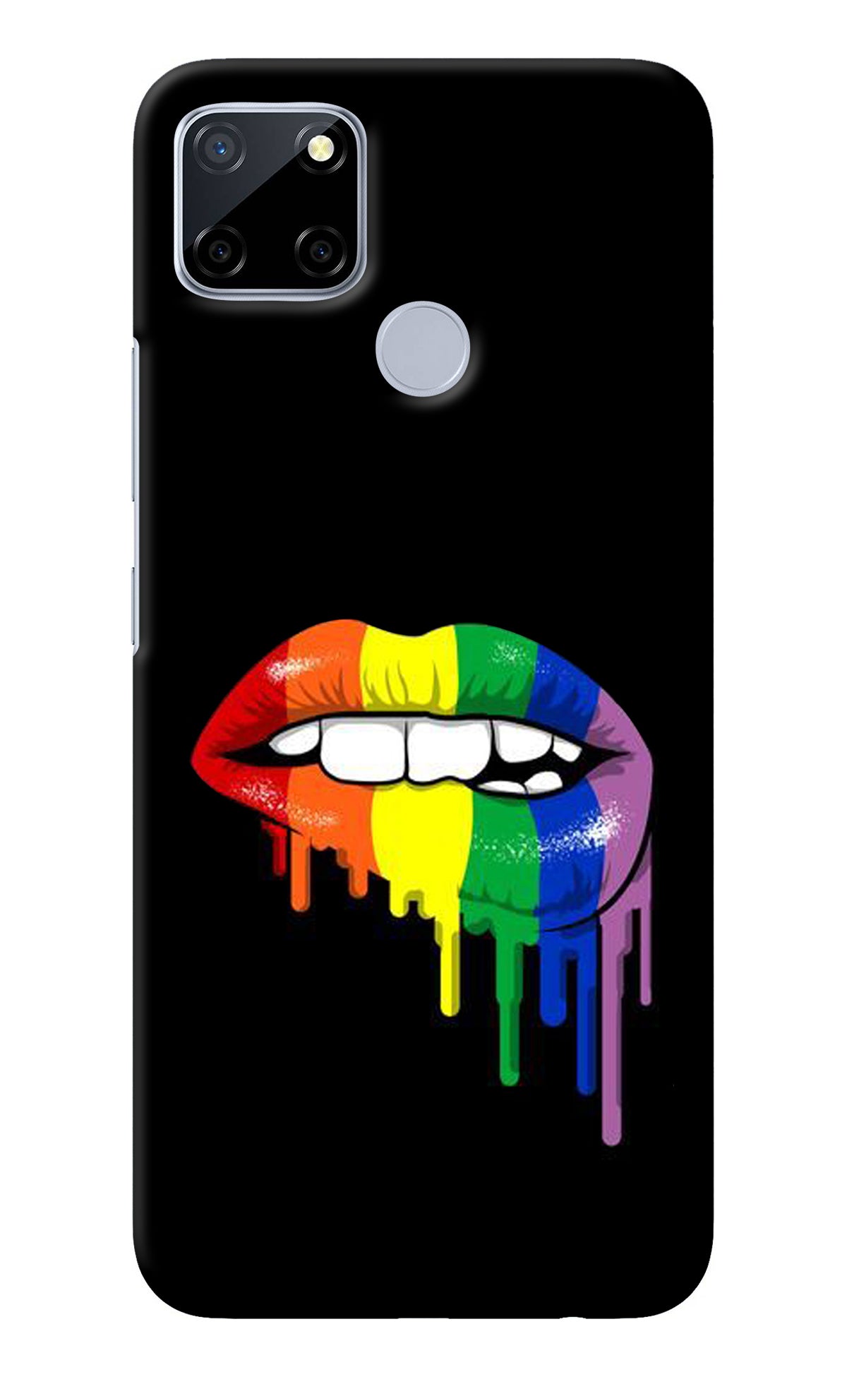 Lips Biting Realme C12/Narzo 20 Back Cover