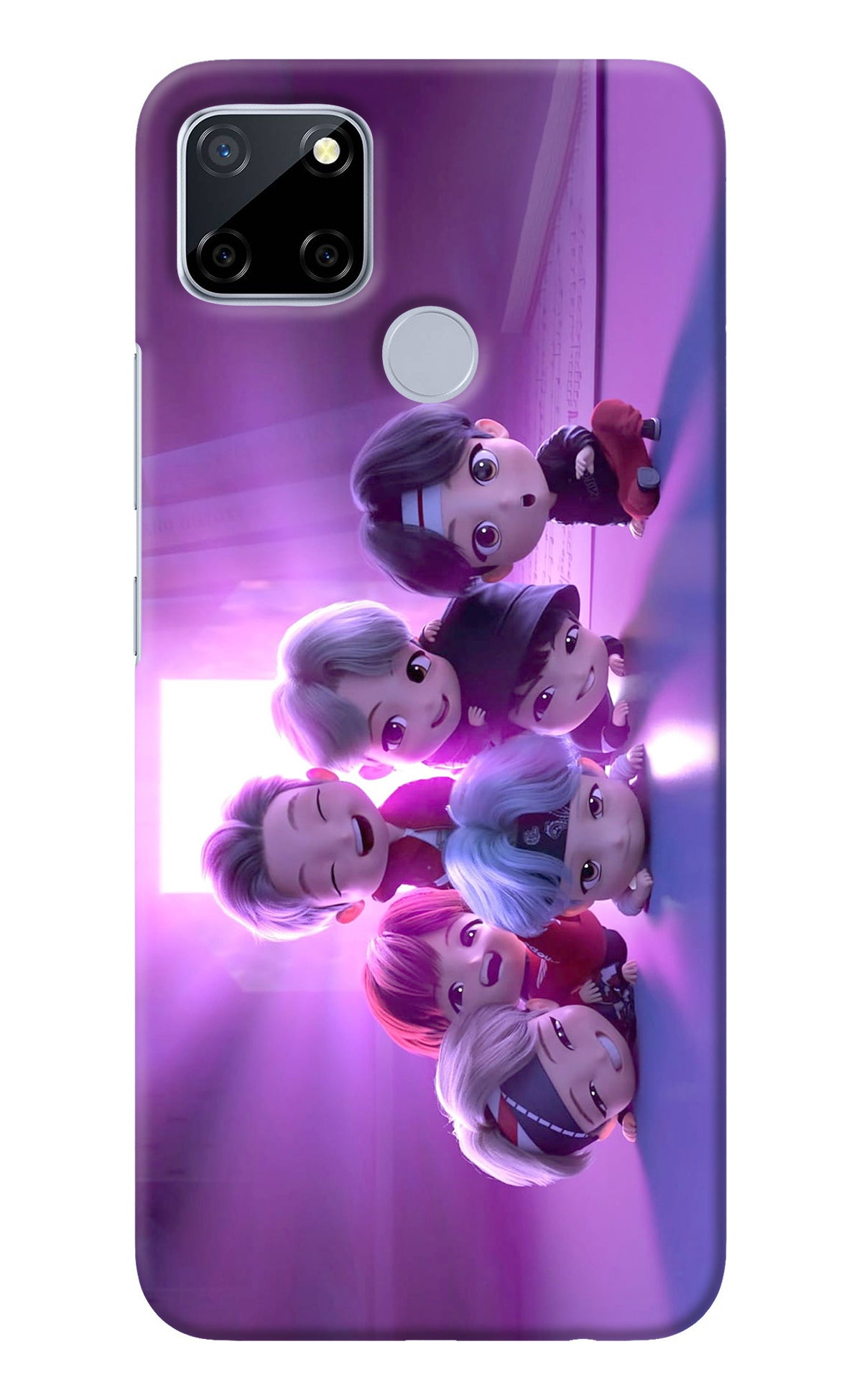 BTS Chibi Realme C12/Narzo 20 Back Cover