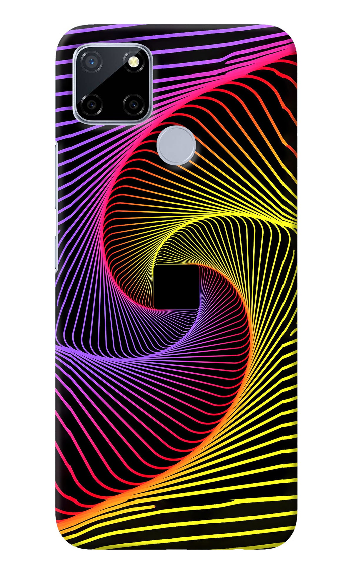 Colorful Strings Realme C12/Narzo 20 Back Cover