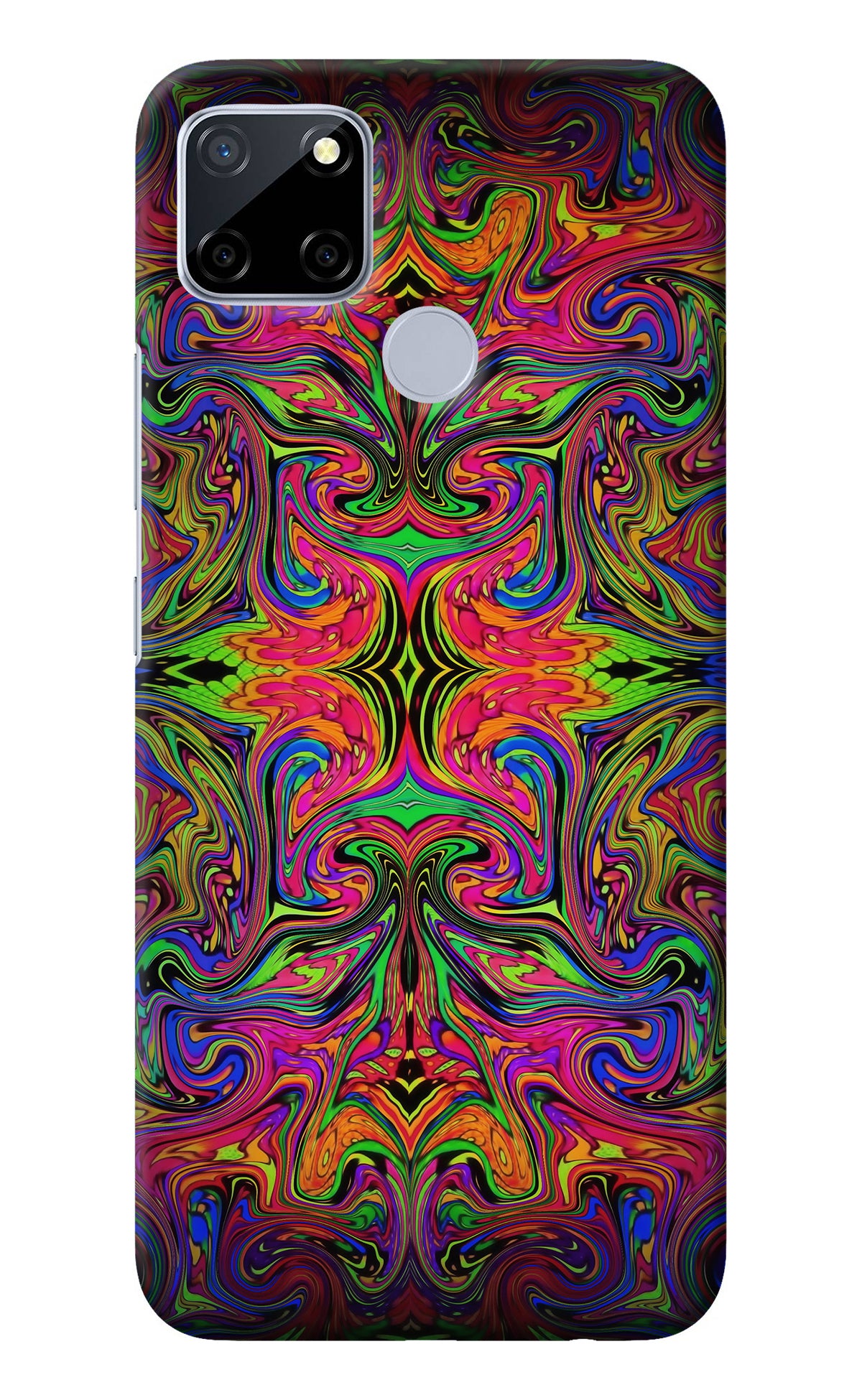 Psychedelic Art Realme C12/Narzo 20 Back Cover