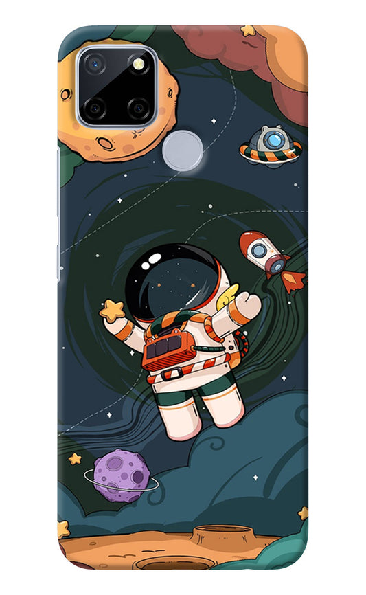 Cartoon Astronaut Realme C12/Narzo 20 Back Cover