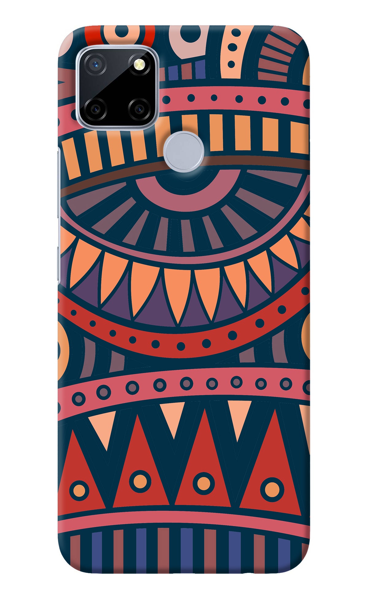 African Culture Design Realme C12/Narzo 20 Back Cover