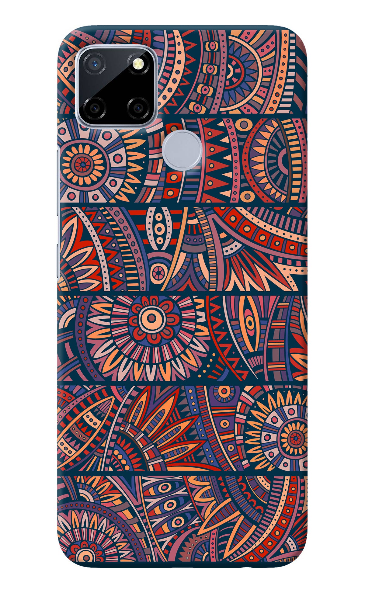 African Culture Design Realme C12/Narzo 20 Back Cover