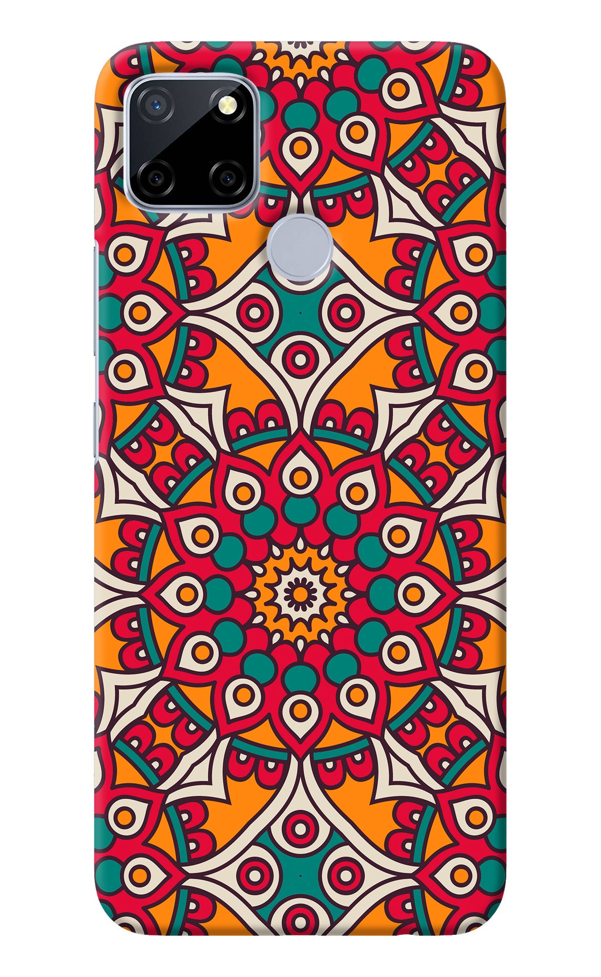 Mandala Art Realme C12/Narzo 20 Back Cover