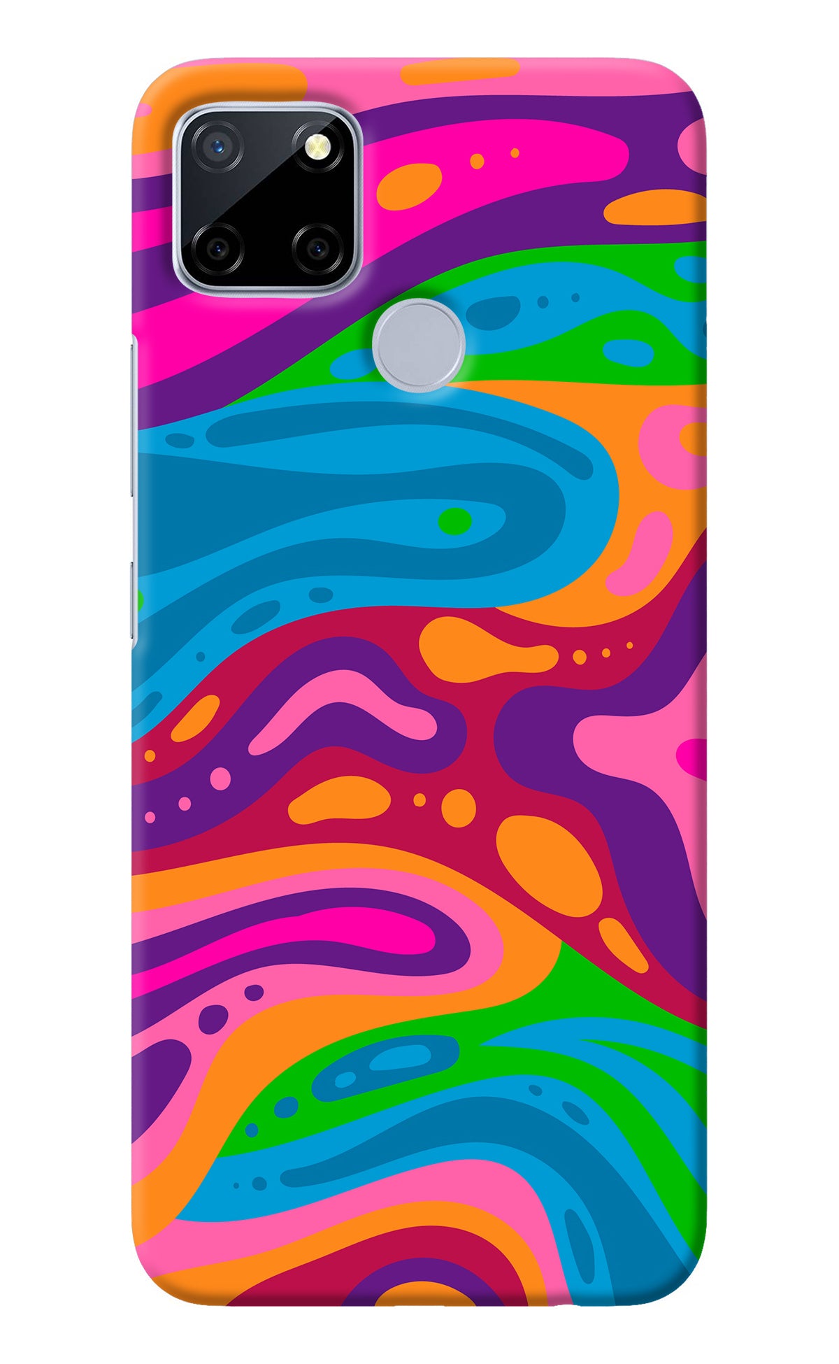 Trippy Pattern Realme C12/Narzo 20 Back Cover