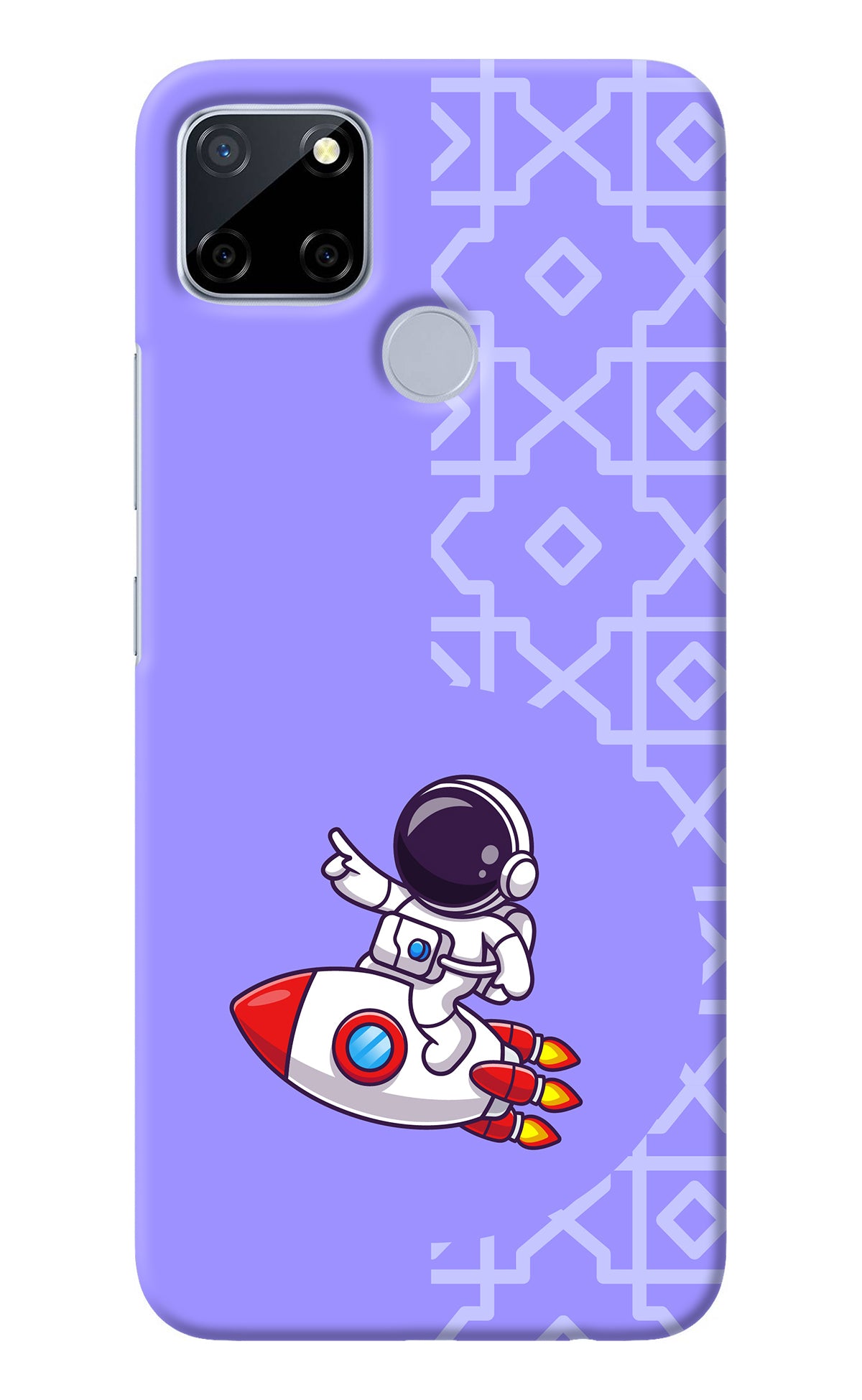 Cute Astronaut Realme C12/Narzo 20 Back Cover