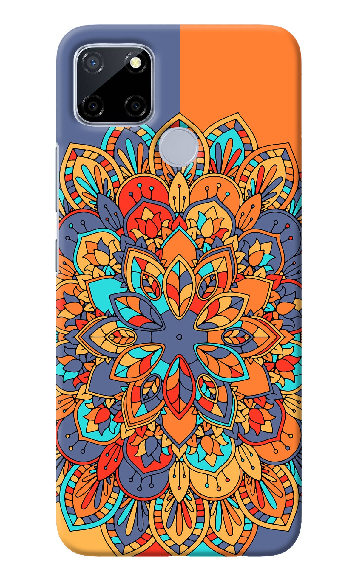 Color Mandala Realme C12/Narzo 20 Back Cover