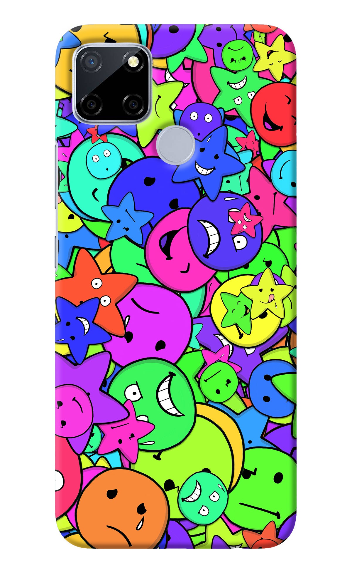 Fun Doodle Realme C12/Narzo 20 Back Cover