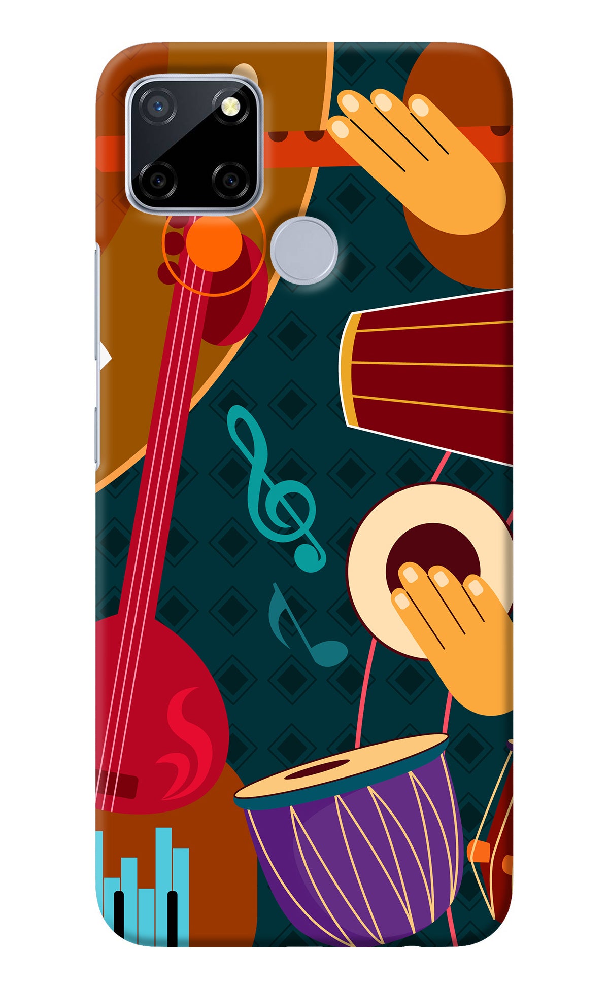 Music Instrument Realme C12/Narzo 20 Back Cover