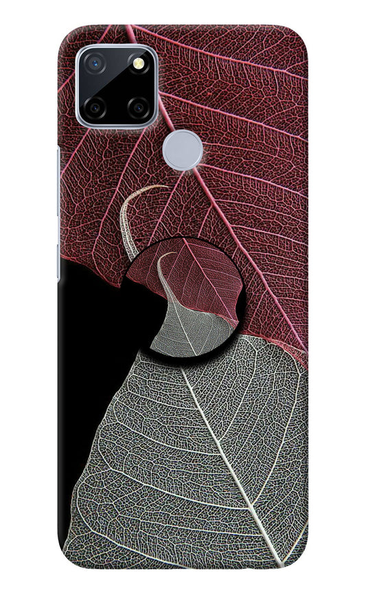 Leaf Pattern Realme C12/Narzo 20 Pop Case