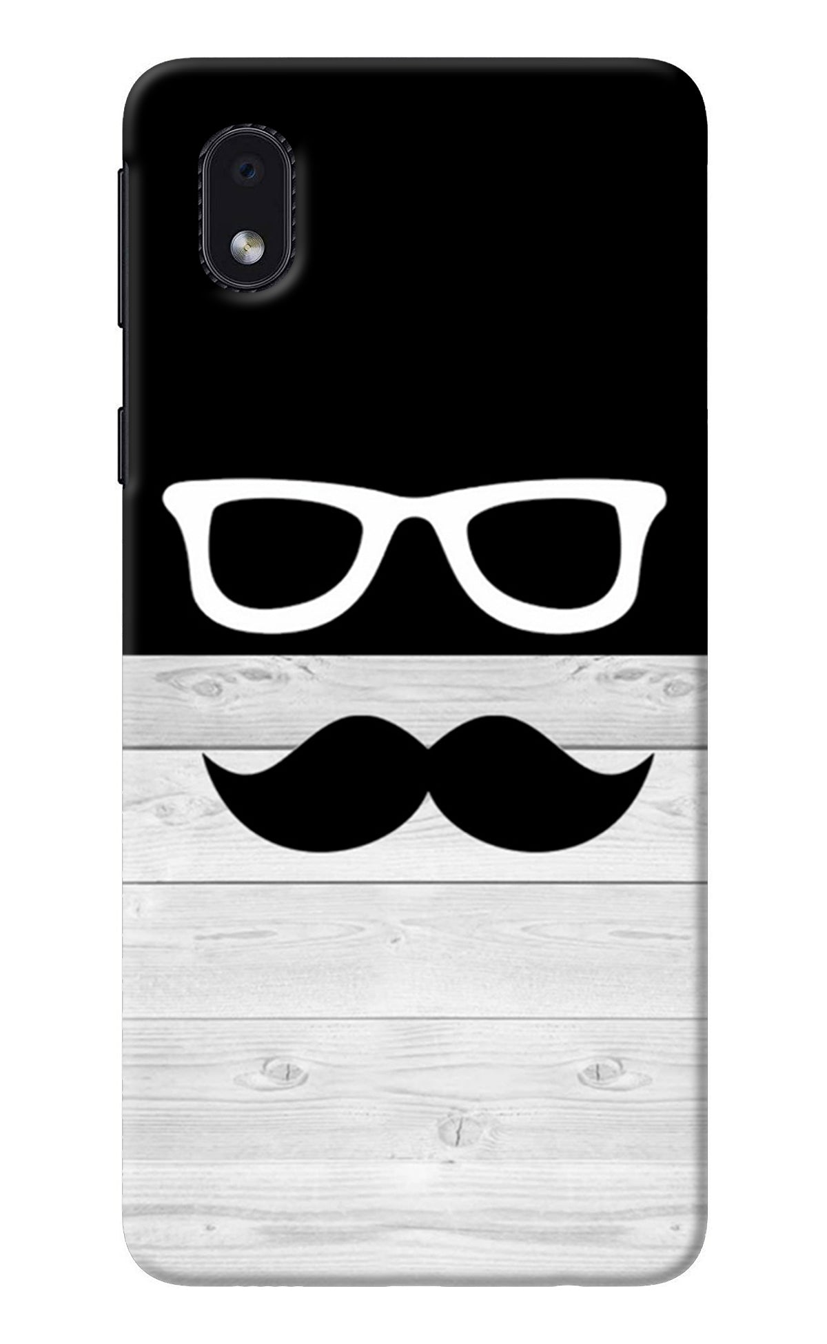 Mustache Samsung M01 Core Back Cover
