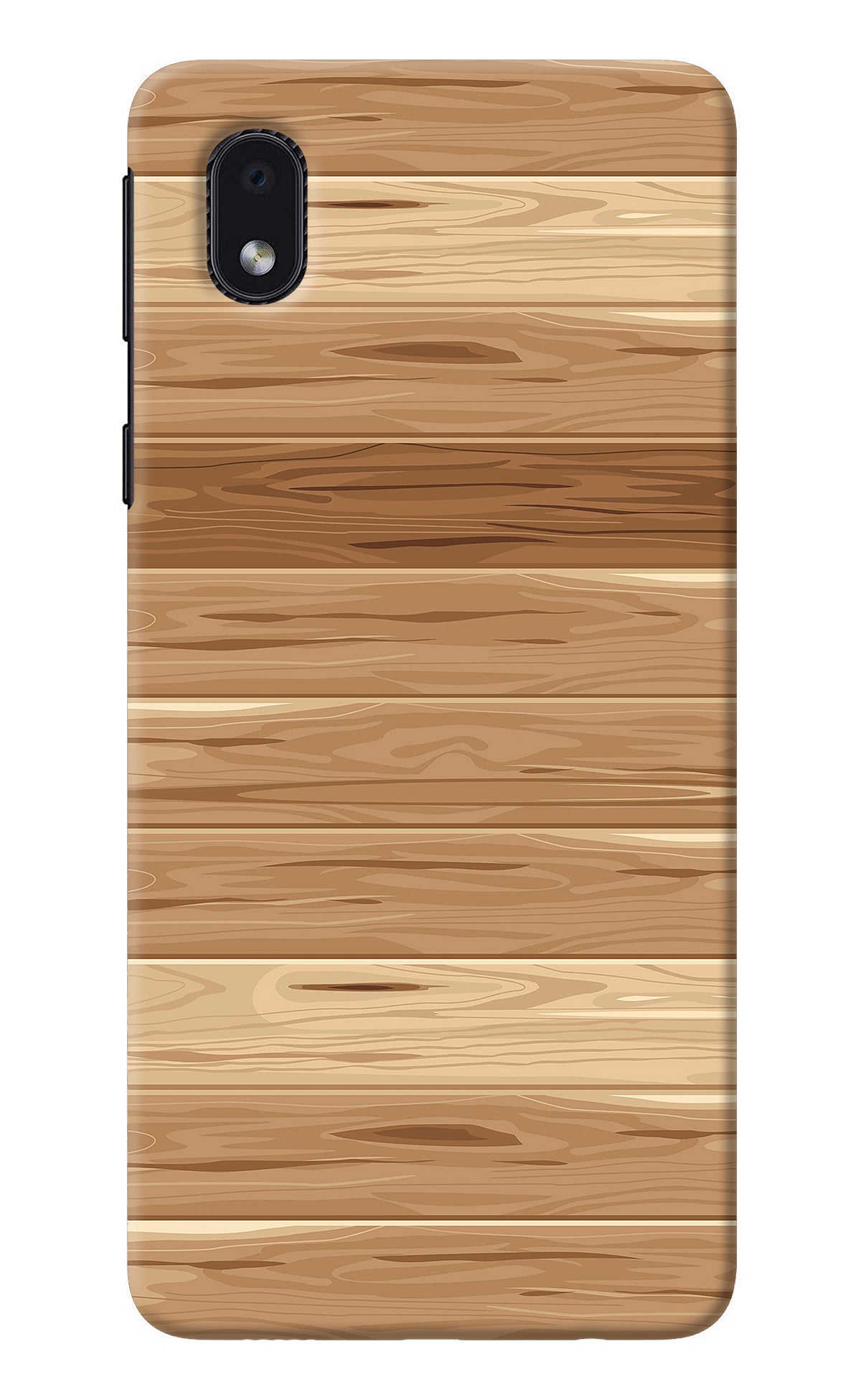 Wooden Vector Samsung M01 Core Back Cover