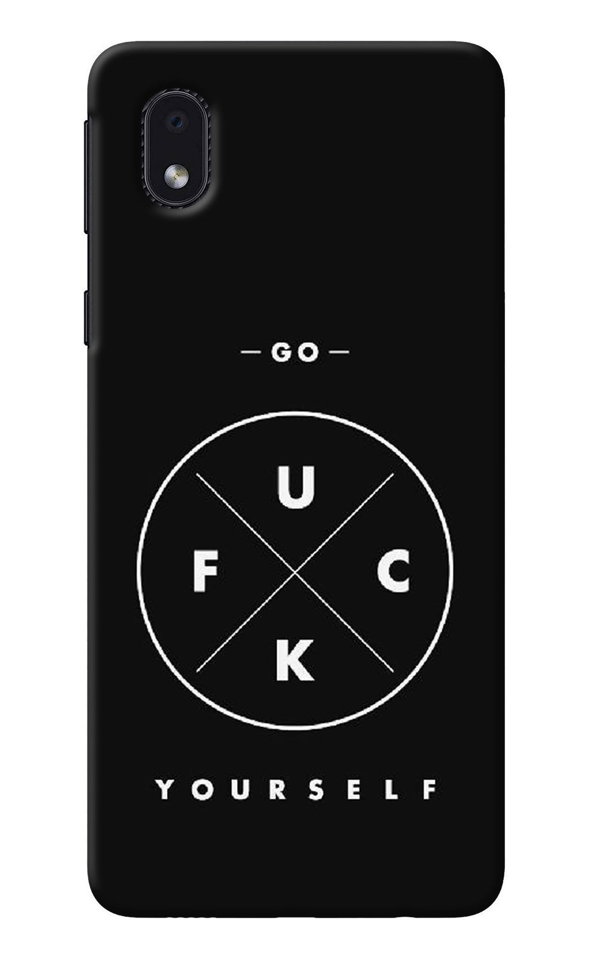 Go Fuck Yourself Samsung M01 Core Back Cover