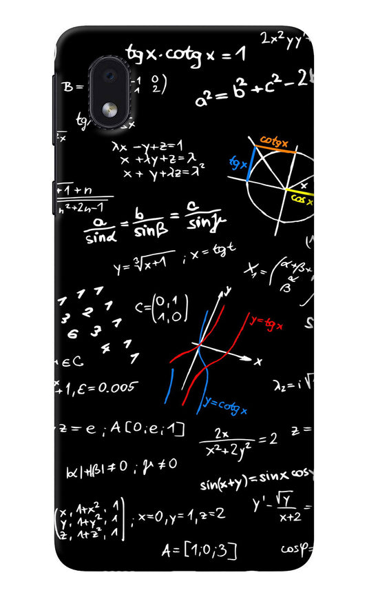 Mathematics Formula Samsung M01 Core Back Cover