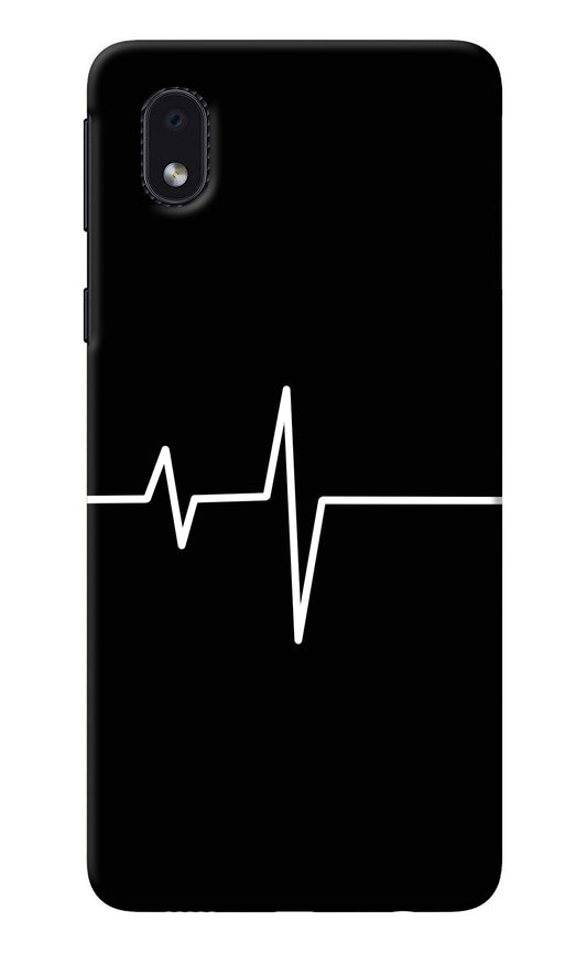 Heart Beats Samsung M01 Core Back Cover