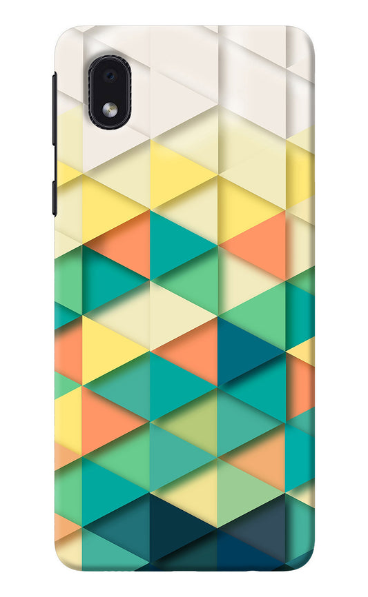 Abstract Samsung M01 Core Back Cover