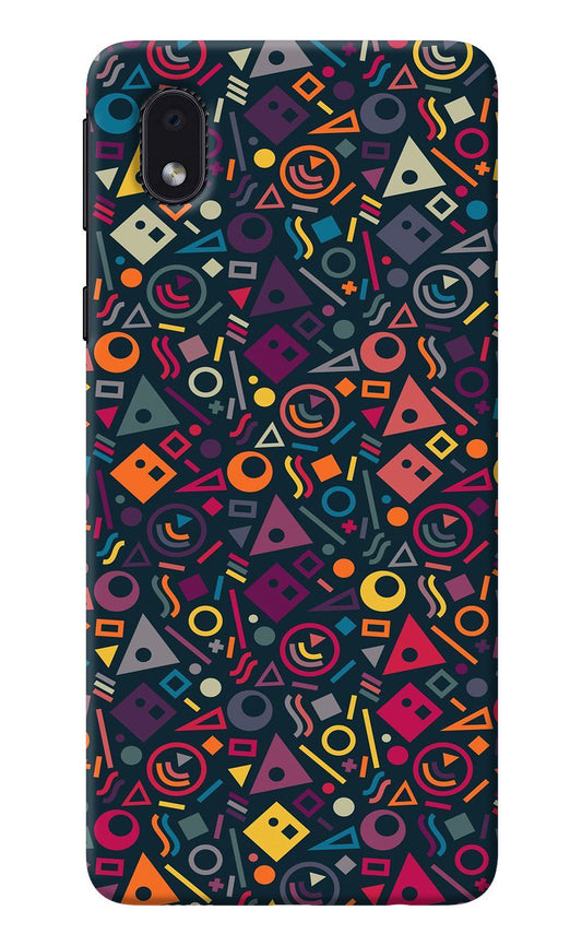 Geometric Abstract Samsung M01 Core Back Cover