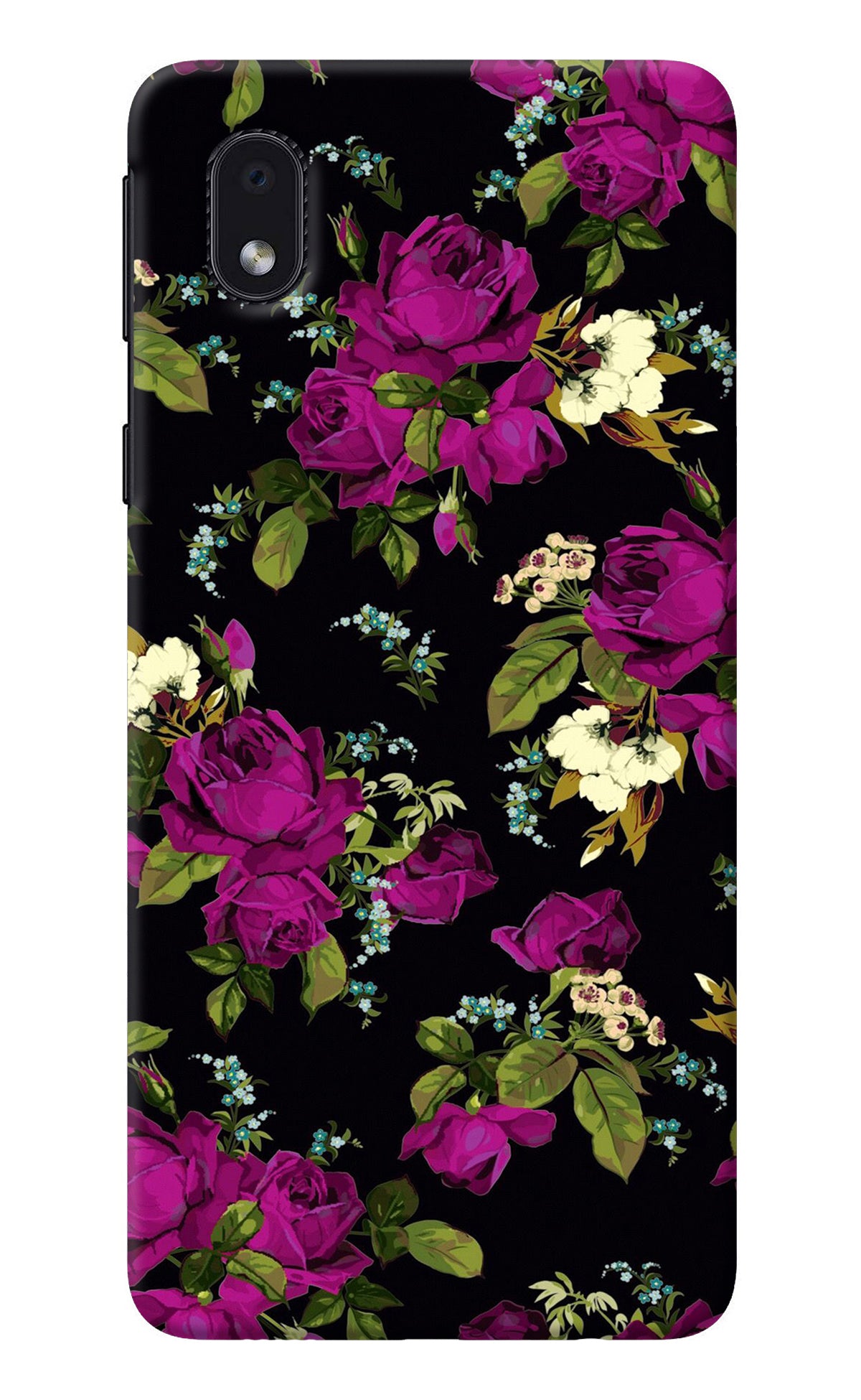 Flowers Samsung M01 Core Back Cover