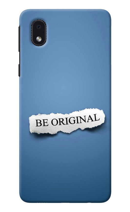 Be Original Samsung M01 Core Back Cover