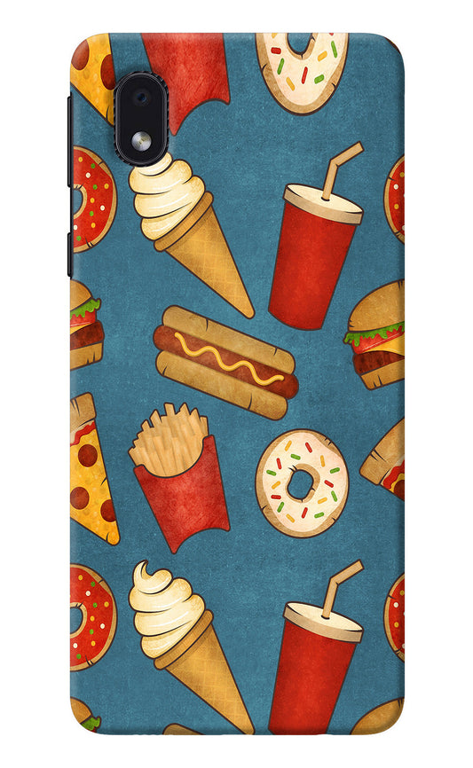 Foodie Samsung M01 Core Back Cover