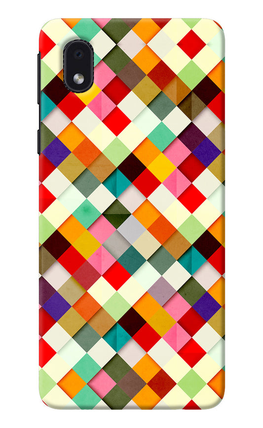 Geometric Abstract Colorful Samsung M01 Core Back Cover